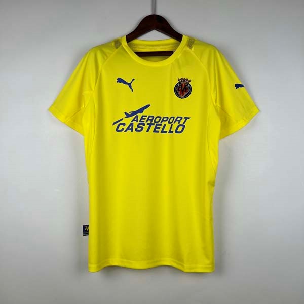 Tailandia Camiseta Villarreal Replica Primera Ropa Retro 2005 2006